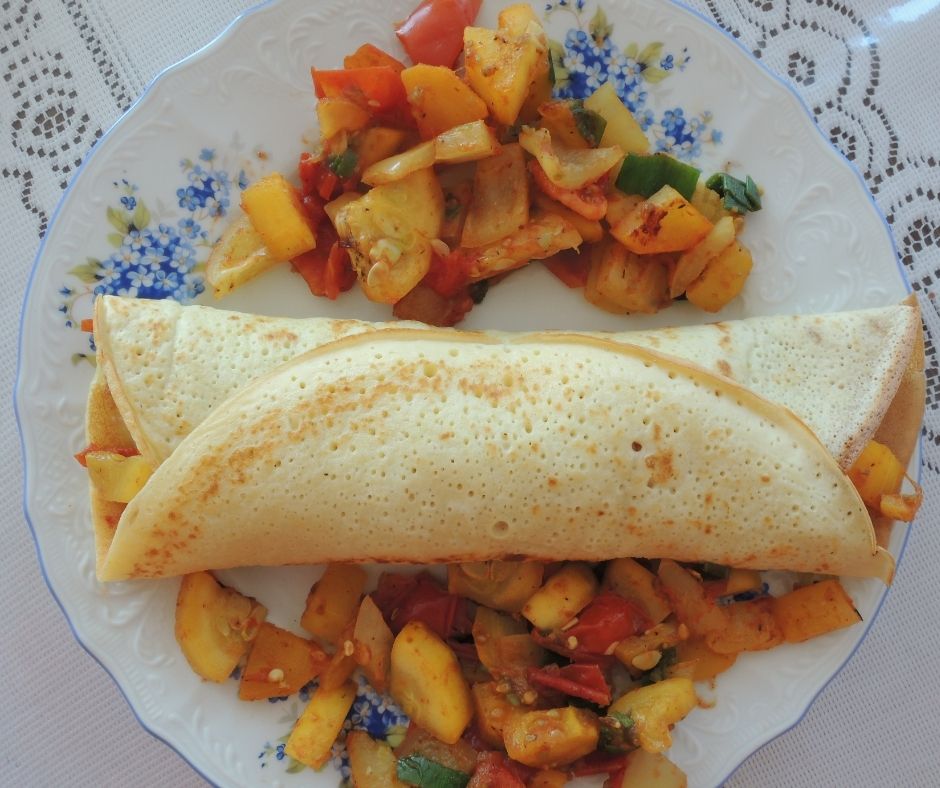 pórkové omeletky